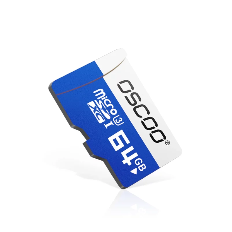 Micro SD Memory Card Blue Series Product Display 1