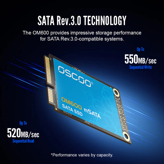 OM600 mSATA SATA3 SSD