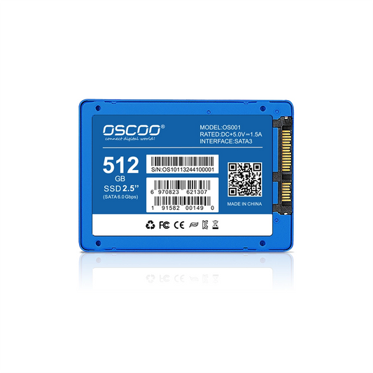 OS001 2.5インチ SATA ソリッドステートドライブ (SSD) ブルーシリーズ