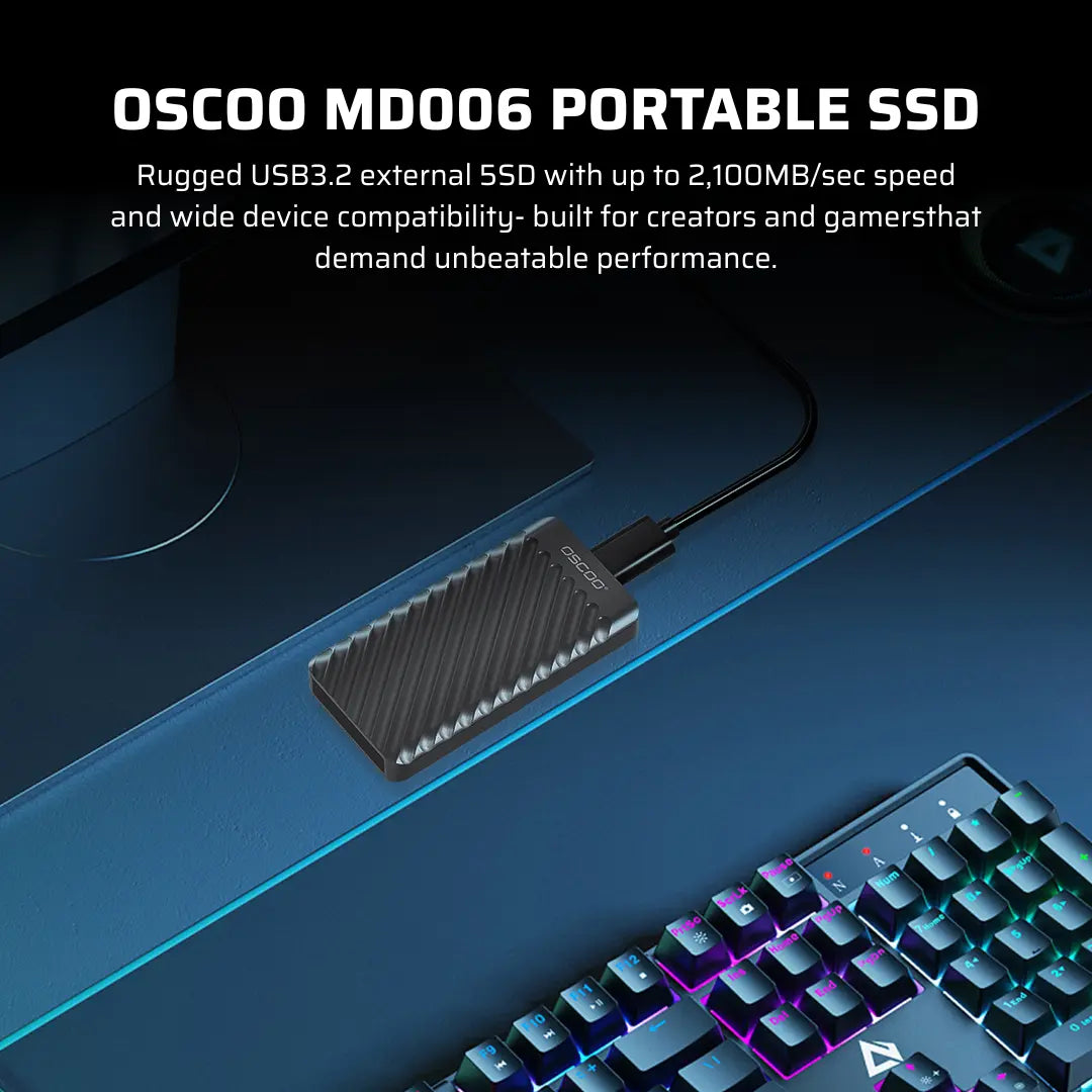 MD006 Tough USB 3.2 Gen 2x2 Portable SSD for Creators