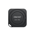 Black portable SSD with 'oscoo' branding on a white background