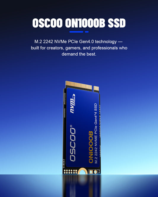 ON1000B M.2 2242 NVMe PCIe Gen4.0 SSD