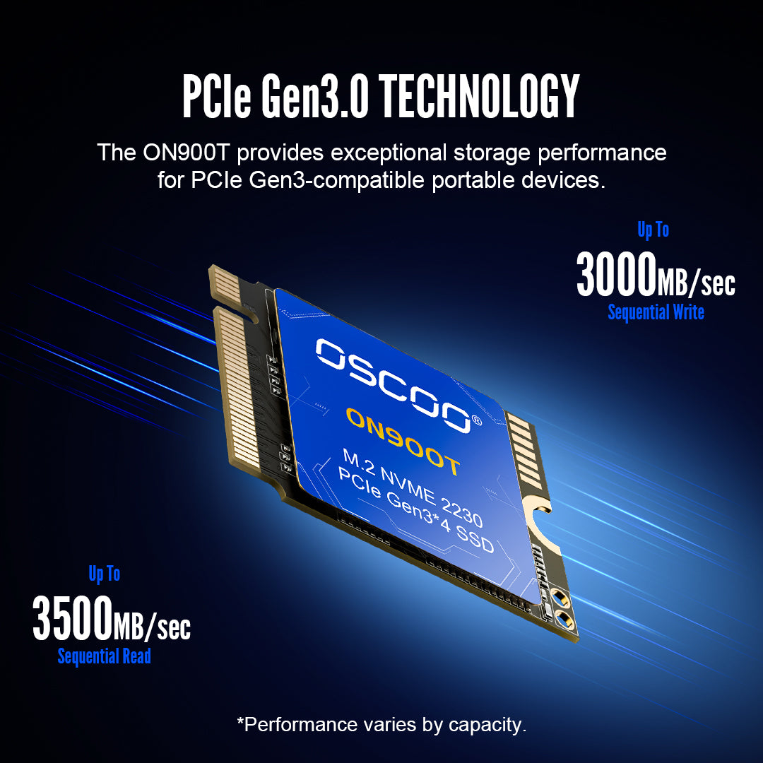 ON900T M.2 2230 NVMe PCIe Gen3.0x4 SSD