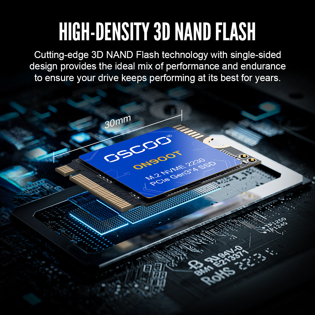ON900T M.2 2230 NVMe PCIe Gen3.0x4 SSD