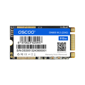 Oscog M.2 SSD on a white background