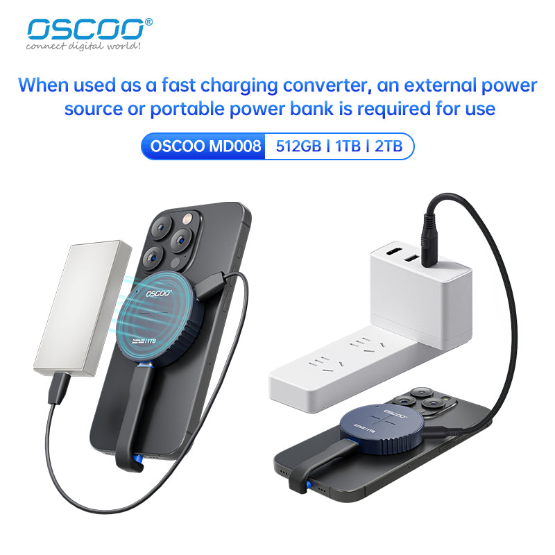 MD008 Magnetic USB 3.2 Gen 2 Portable SSD