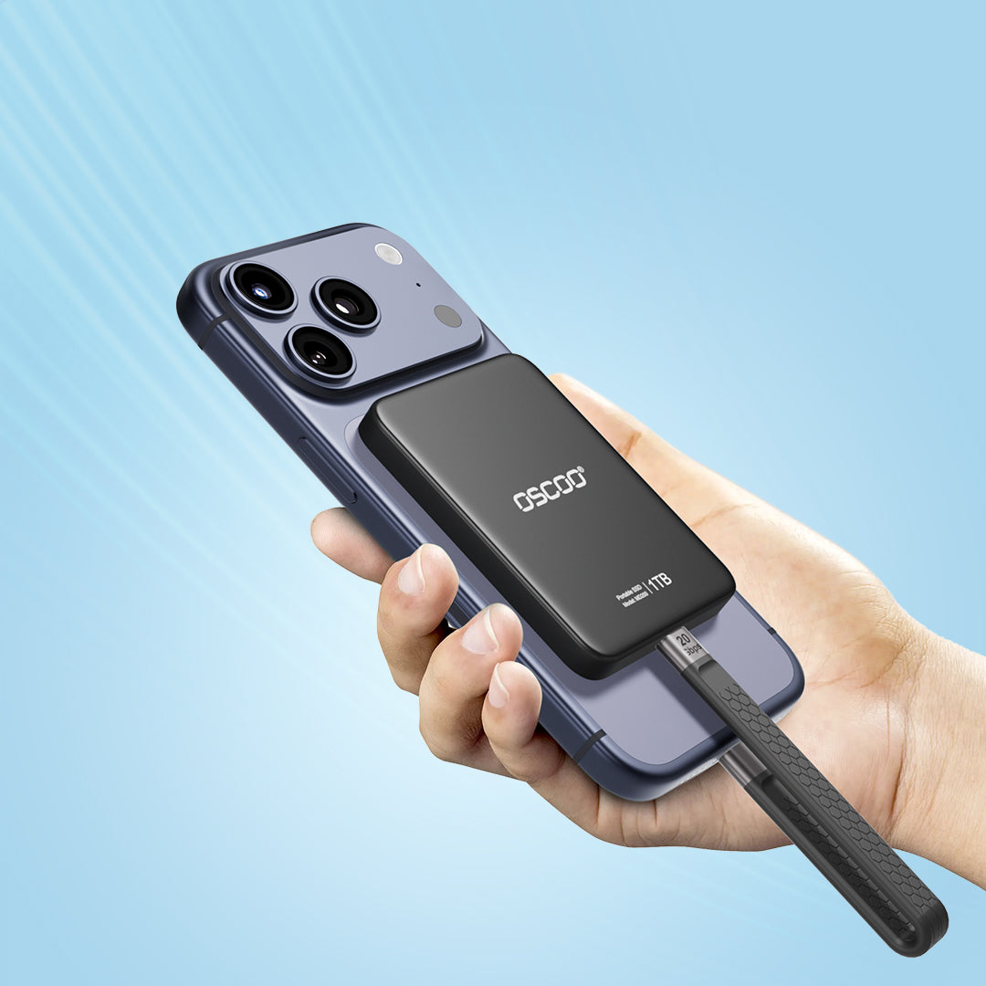 OSCOO MD200 20Gbps Magnetic Portable SSD