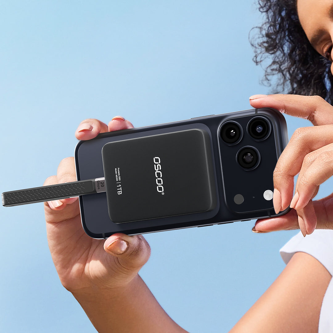 OSCOO MD200 20Gbps Magnetic Portable SSD