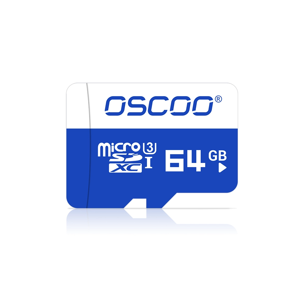 Micro SD Memory Card Blue Series Product Display 2