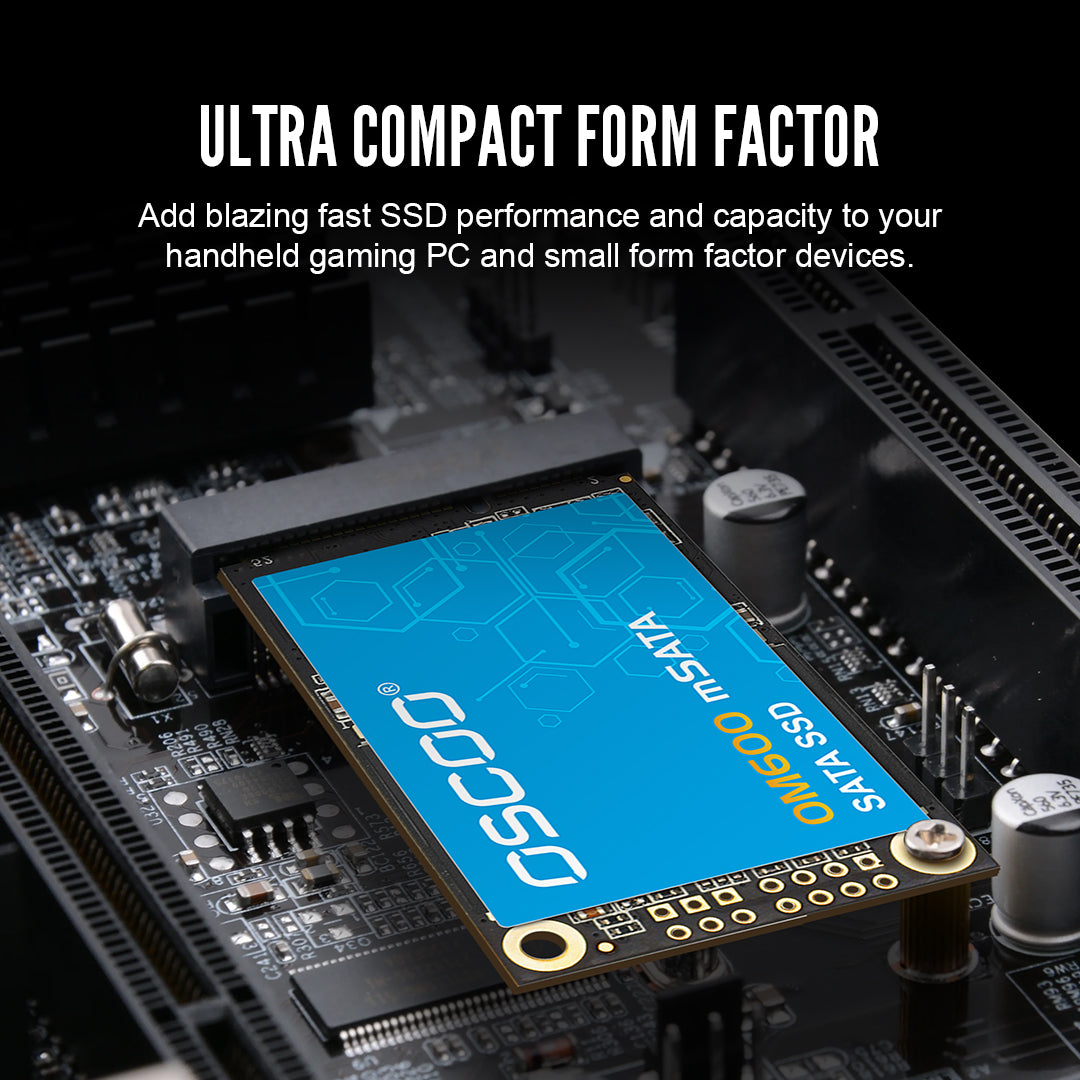 mSATA SSD 1TB OSCOO OM600 未使用品 OSCOO OM600 mSATA SATA3 Internal SSD