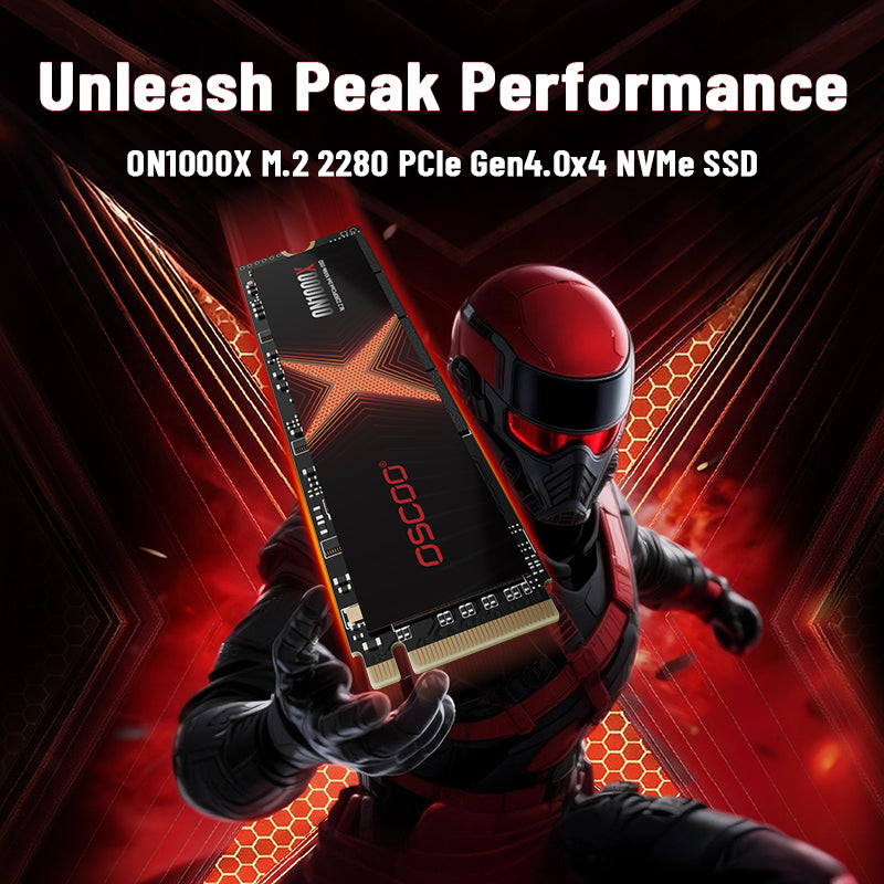 ON1000X NVMe PCIe Gen4.0x4 M.2 2280 SSD